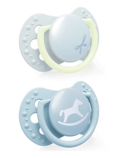 LOVI SMOCZEK SILIKONOWY 0-2M BABY SHOWER BOY22/900