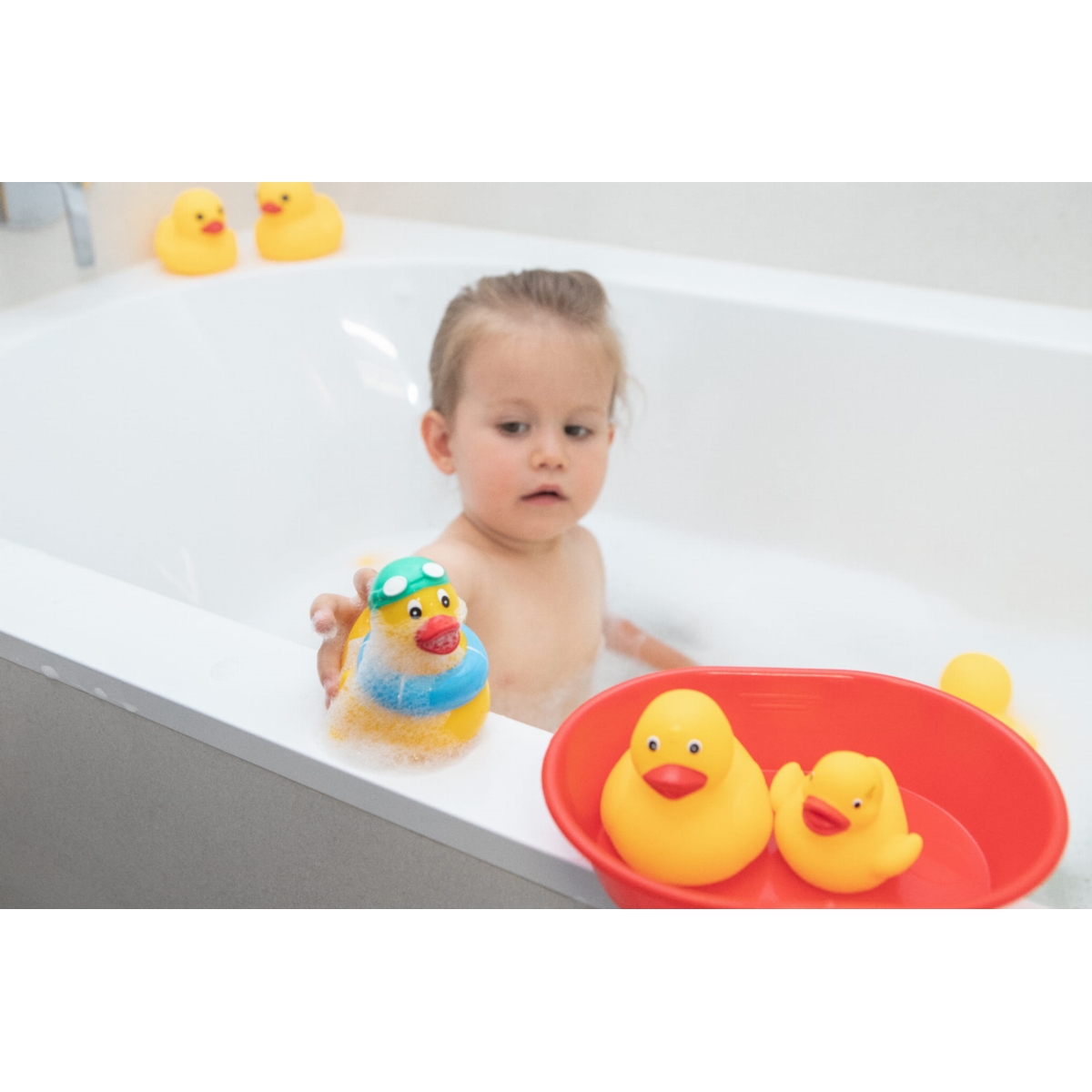 TULLO - KACZKI W WANIENCE - ZABAWKA DO KĄPIELI