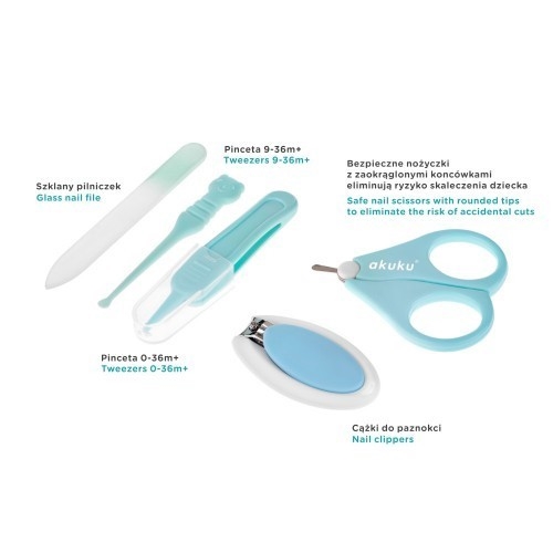 AKUKU ZESTAW PIELĘGNACYJNY APPLE BLUE