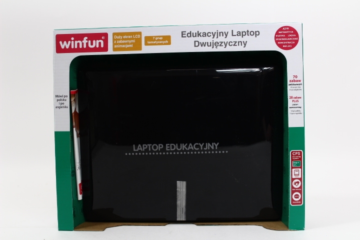 EDUKACYJNY LAPTOP DWUJĘZYCZNY