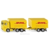 1694 SIKU CIĘŻARÓWKA Z PRZYCZEPĄ DHL