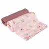 CANPOL PIELUSZKI MUŚLINOWE 70X70 26/901 PINK