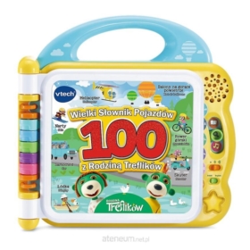 VTECH SŁOWNIK RODZINY TREFLIKÓW POJAZDY 61799