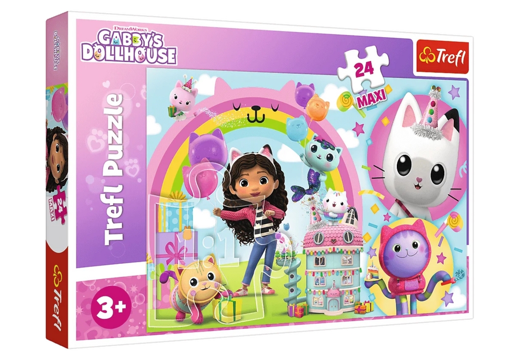 Puzzle - 24 Maxi -Wesoła Gabi - Universal Gabbys D