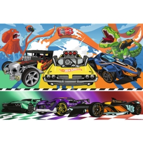 Puzzle - 100 - Pędzące samochody - Hot Wheels 1646