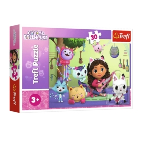 Puzzle 30el. Gabi I Jej Uroczy Domek Trefl 18301