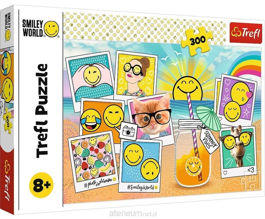 TREFL PUZZLE 300 EL SMILEY NA WAKACJACH