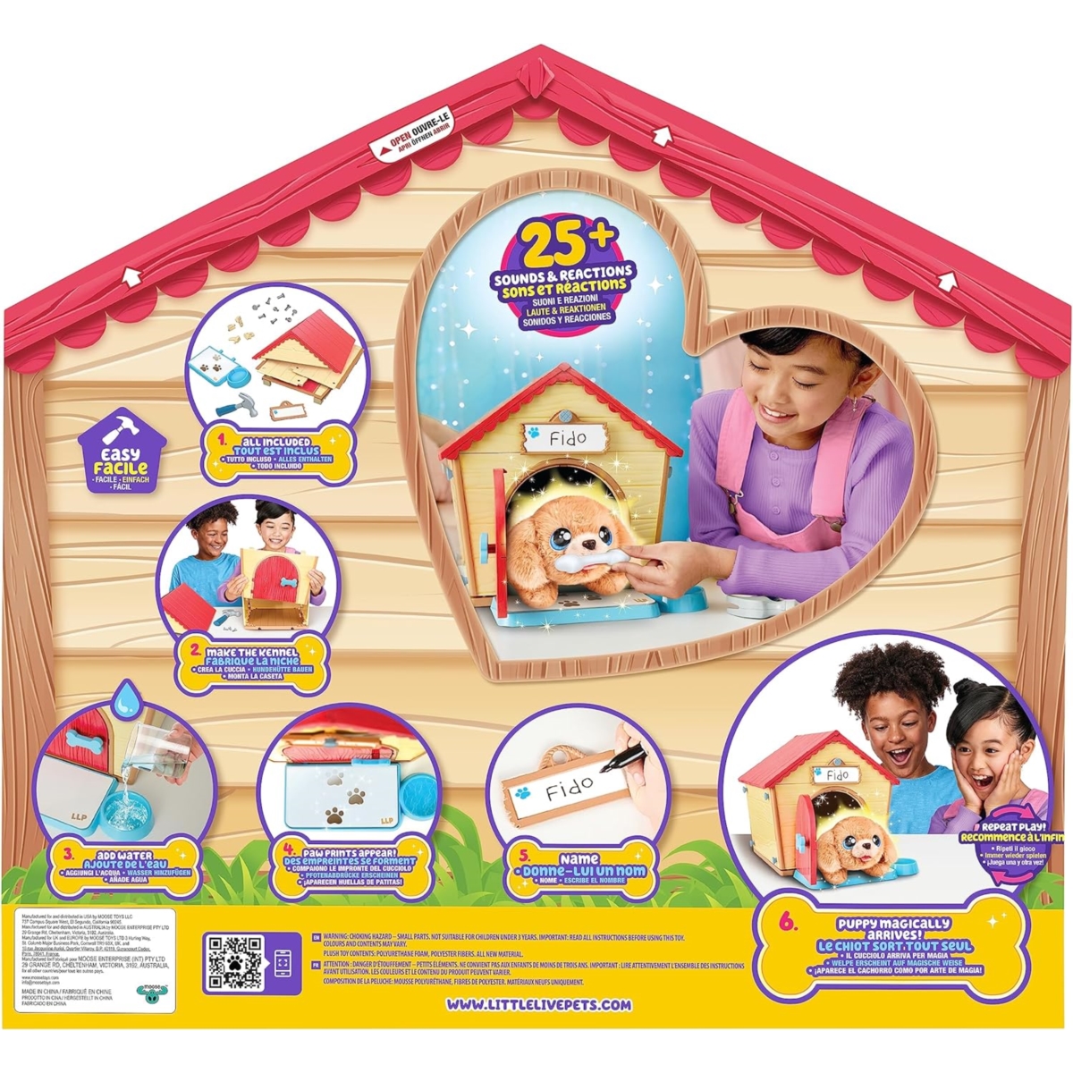 COBI LITTLE LIVE PETS PIESEK Z DOMKIEM 26477