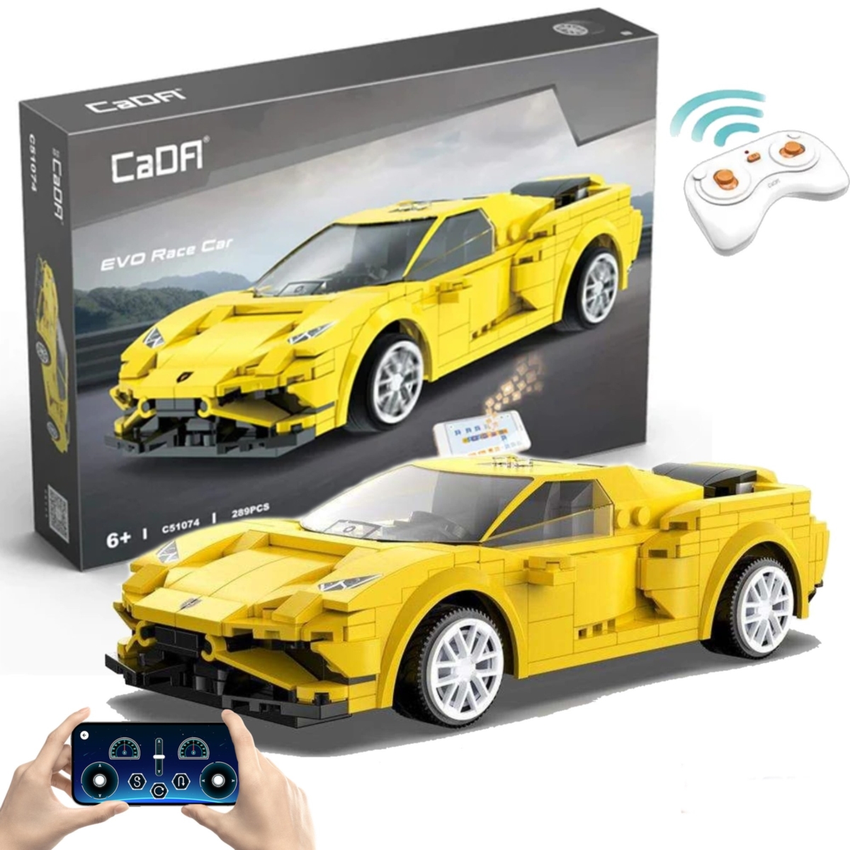 Cada klocki Race Car EVO C51074W 25679