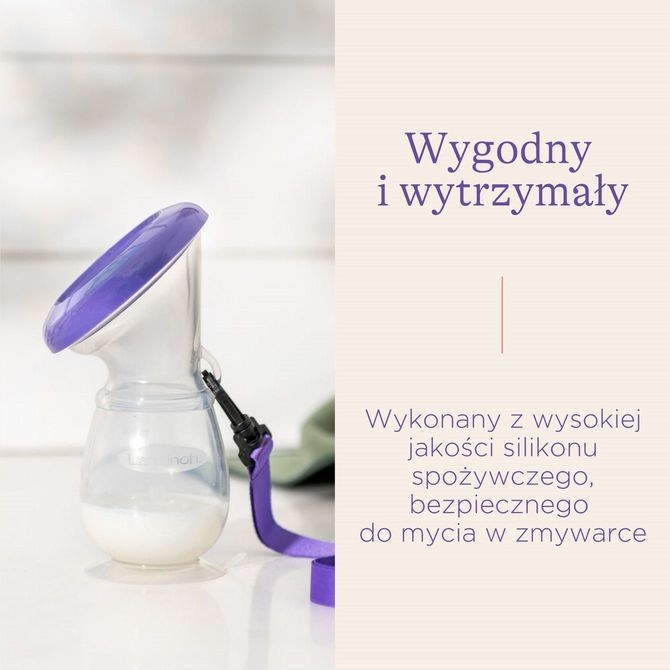 LANSINOH - SILIKONOWY KOLEKTOR POKARMU