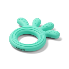 BABYONO GRYZAK SILIKONOWY OCTOPUS ZIELONY