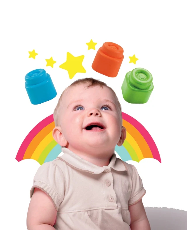 CLE BABY Clemmy woreczek 20 klocków 17877