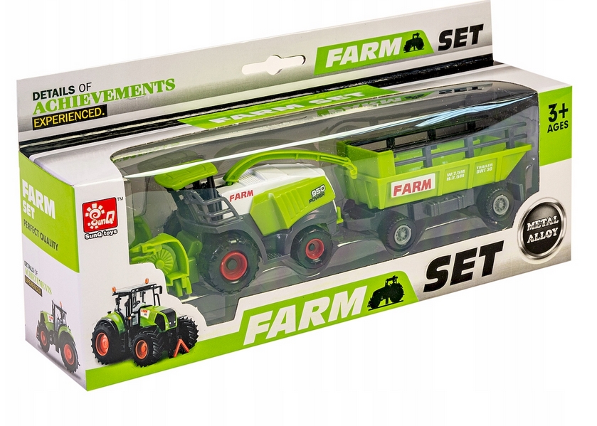 *****Kombajn z przyczepą SQ90222-2C 33244