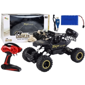 Auto Terenowe Zdalnie Sterowane RC 1:12 Czarne 4x4
