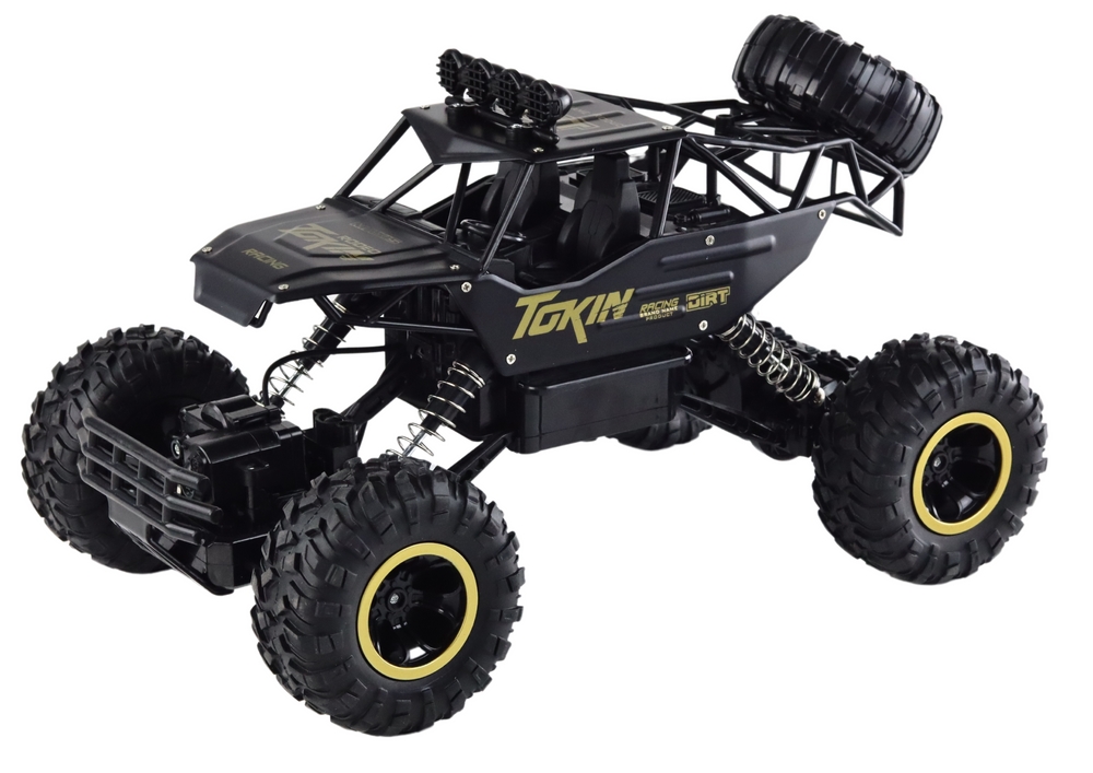 Auto Terenowe Zdalnie Sterowane RC 1:12 Czarne 4x4