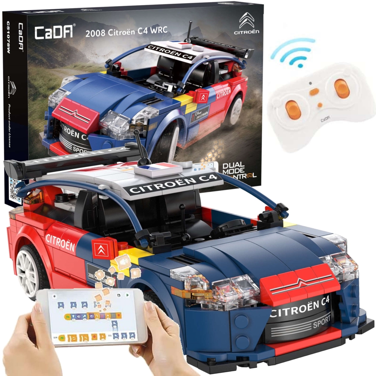 Cada klocki Citroen C4 WRC C51078W 27659