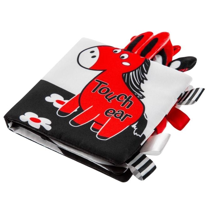 BOCIOLAND KSIĄŻECZKA KONTRASTOWA KONIK