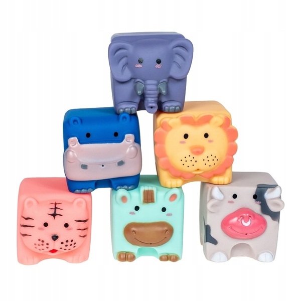 SMILY PLAY KLOCKI SENSORYCZNE MIĘKKIE