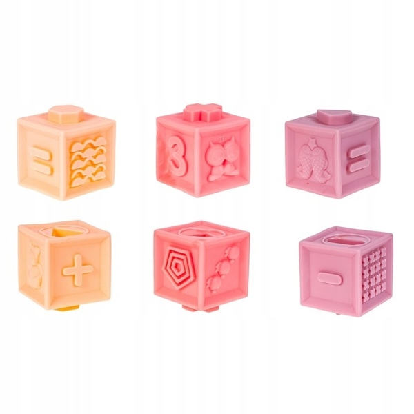 SMILY PLAY KLOCKI SENSORYCZNE MIĘKKIE