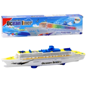 Statek Pasażerski  Wycieczkowy Jeżdżący Światła Dź