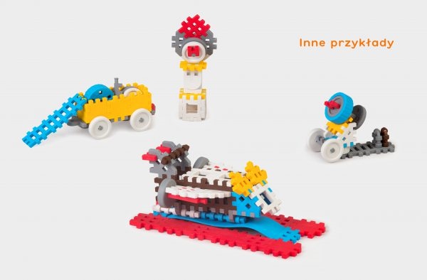 MARIOINEX KLOCKI WAFLE 140SZT CHŁOPAK