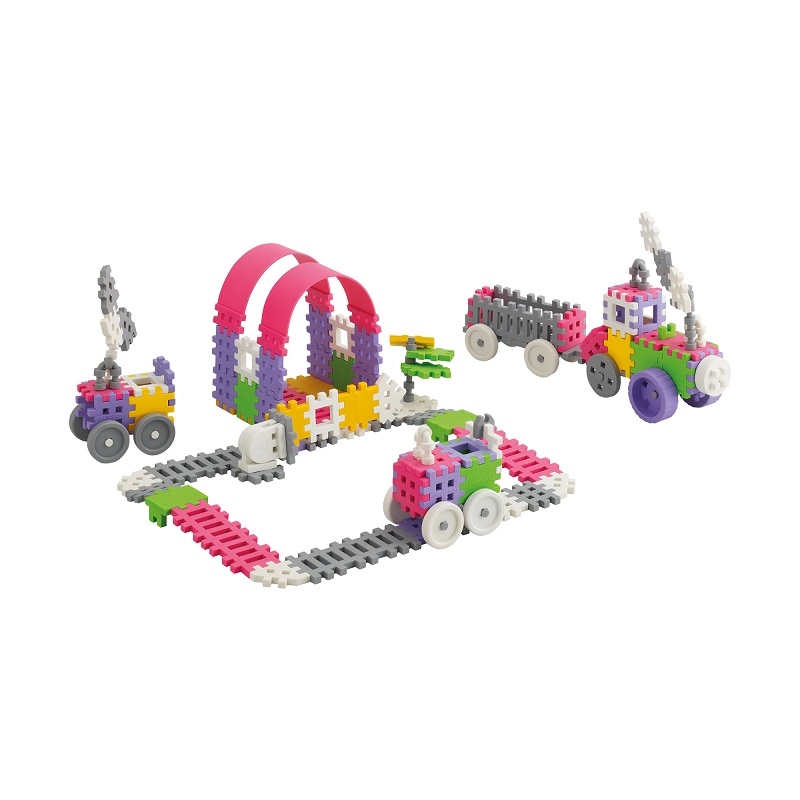 MARIOINEX KLOCKI WAFLE 140SZT DZIEWCZYNA