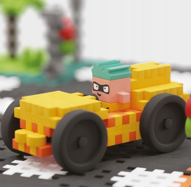 MARIOINEX KLOCKI WAFLE MINI 280EL ULICA