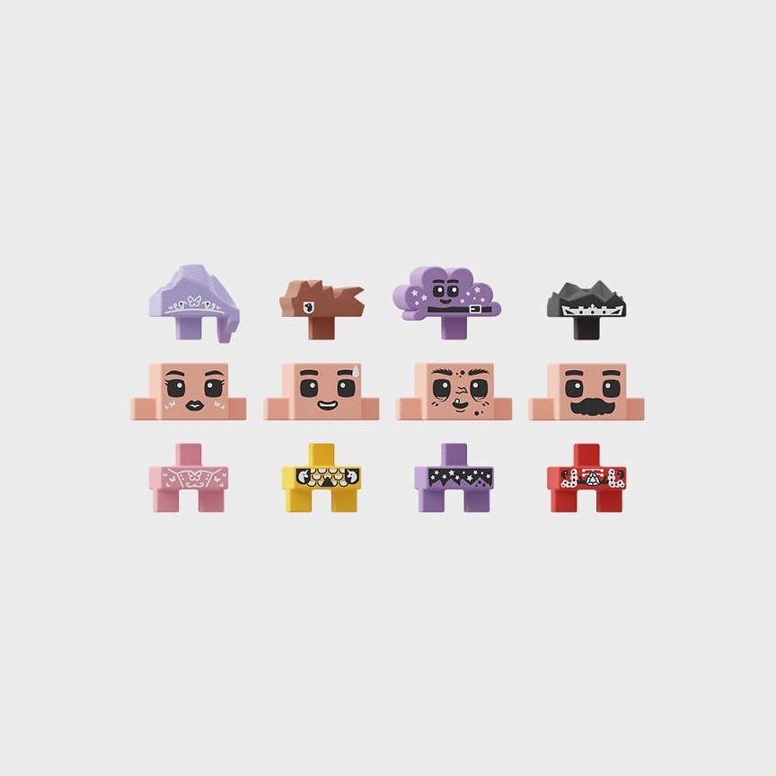 MARIOINEX KLOCKI WAFLE MINI KSIĘŻNICZKI