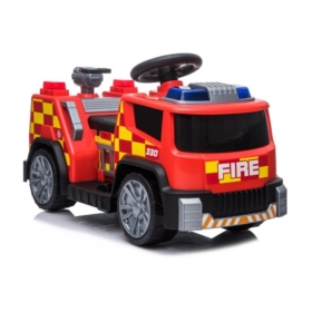 Auto na akumulator Wóz strażacki TR1911 Czerwony