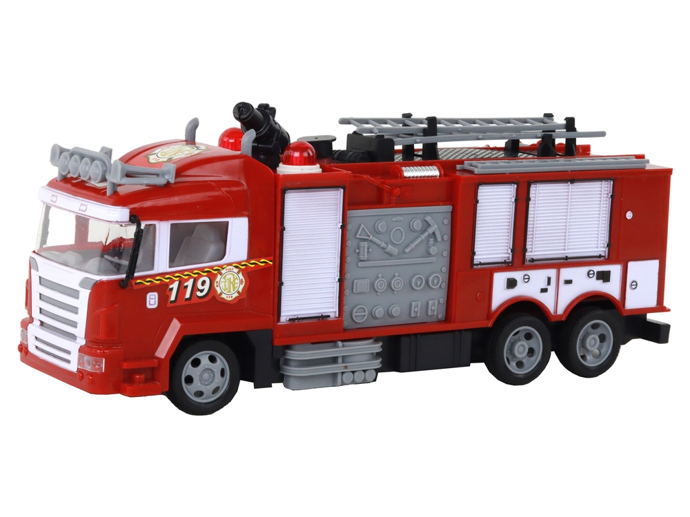 Duża Zdalnie Sterowana Straż Pożarna R/C Funkcja Z