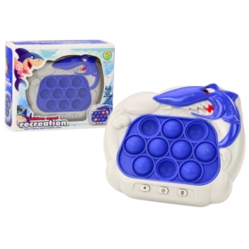 Gra Sensoryczna Konsola Pop-It Rekin Światła Dźwię