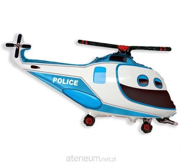 BALON FOLIOWY HELIKOPTER POLICYJNY