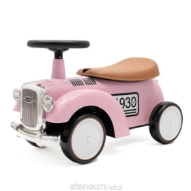 BABY MIX DZIECIĘCY JEŹDZIK RETRO RÓŻOWY