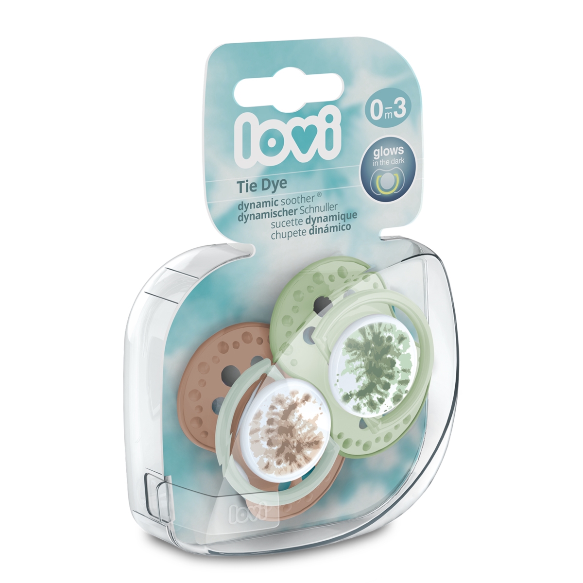 LOVI SILI.DYNAMICZNY 0-3 TIE DYE GREEN 22/917