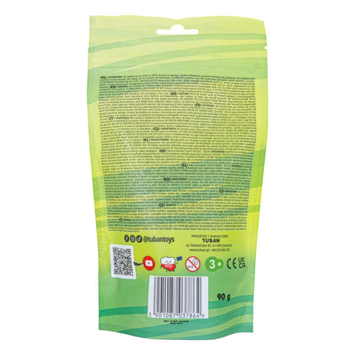 TUBAN piasek Fluffy zielony 90g TU3786 37864
