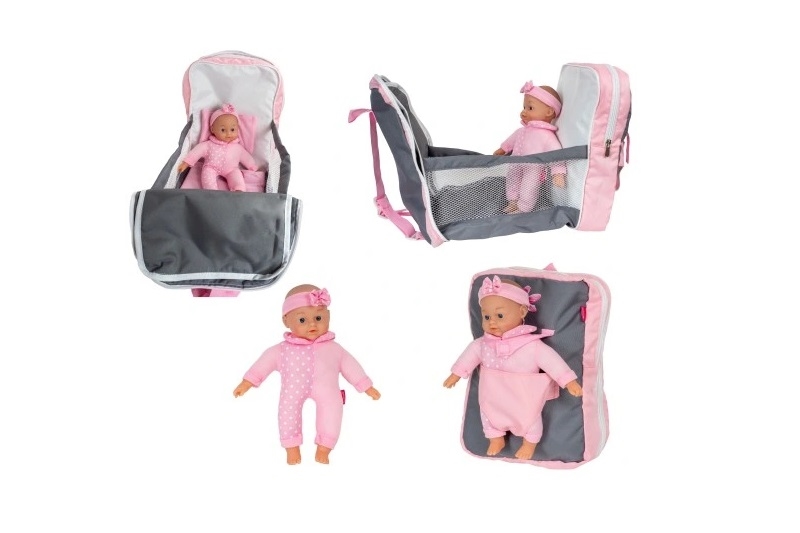 *****Lala z plecak.i łóżeczk.SmilyPl BD2117 89161