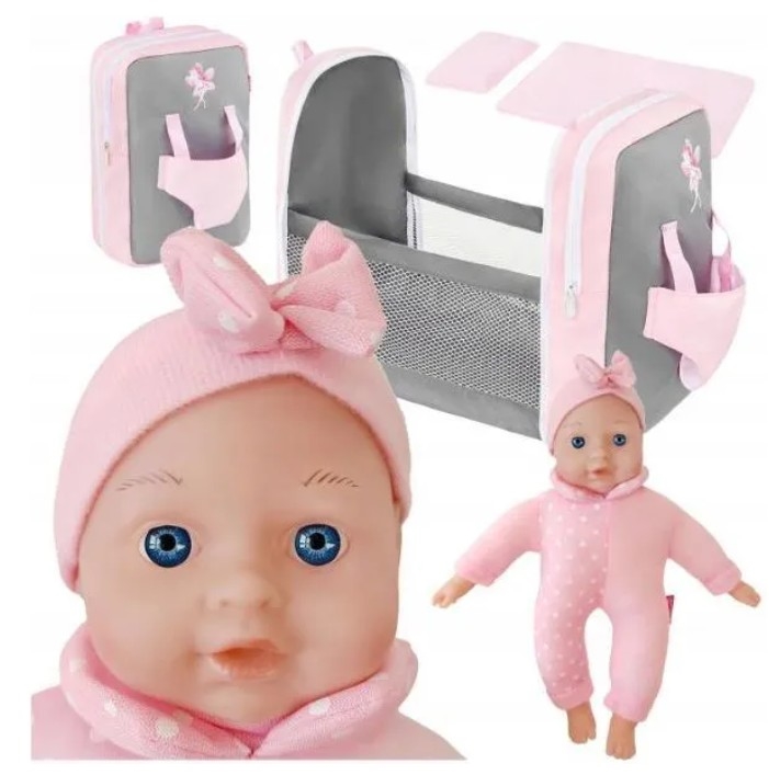 *****Lala z plecak.i łóżeczk.SmilyPl BD2117 89161