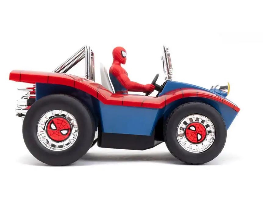 *****JADA Spiderman RC Buggy 1:24+figurka 322-3025