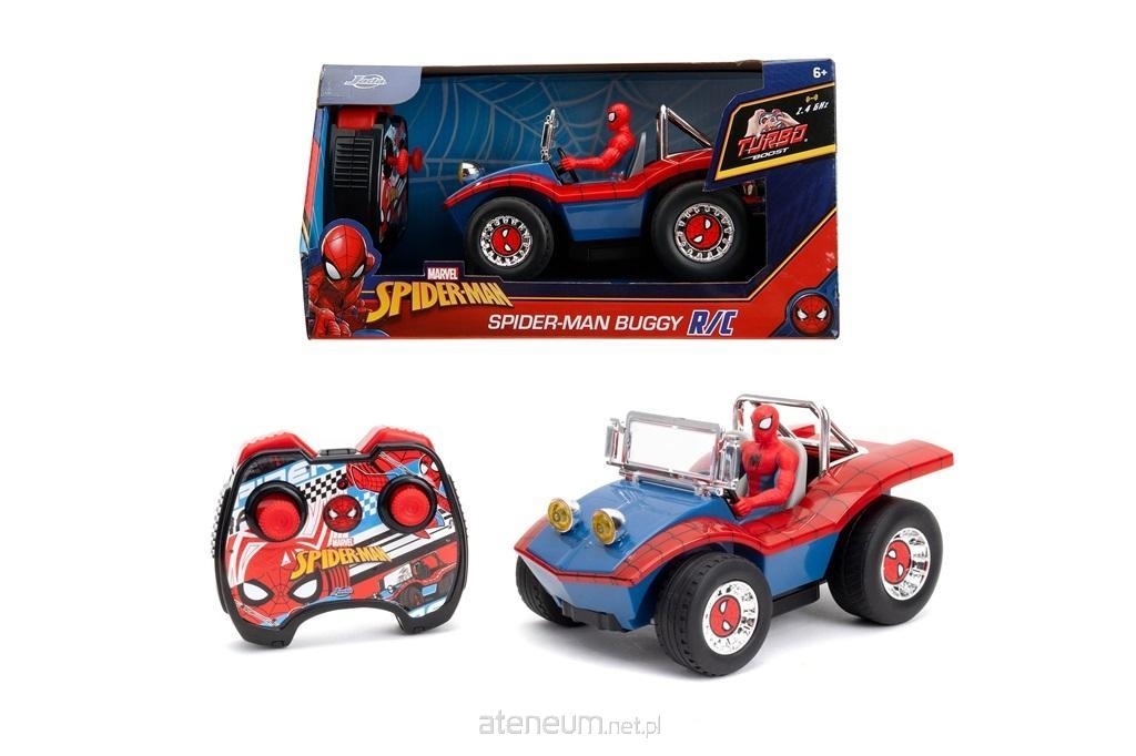*****JADA Spiderman RC Buggy 1:24+figurka 322-3025
