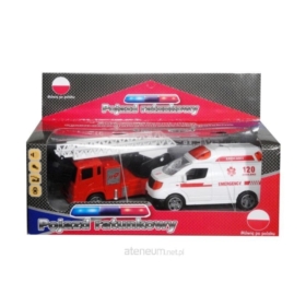 *****Auta 2szt polski mod.głos.służby Q7348 67555