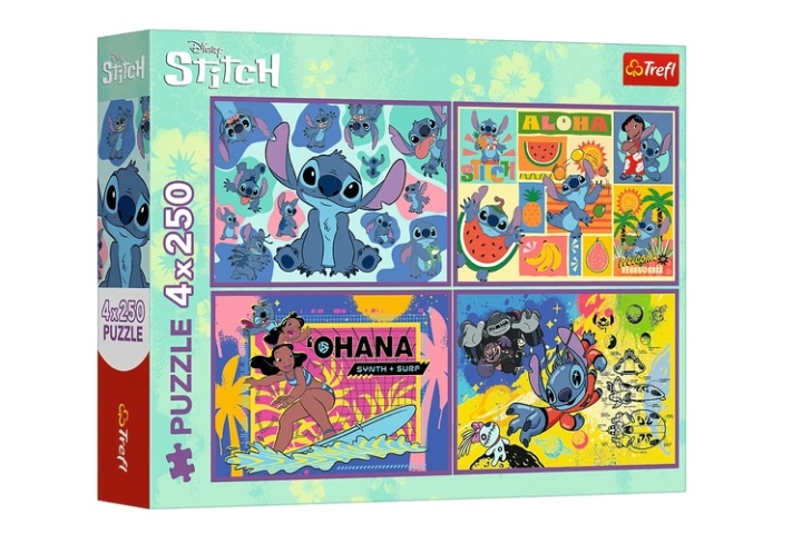 TREFL PUZZLE STICH 4x250