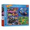 TREFL PUZZLE HOTWEELS 4X250 13312