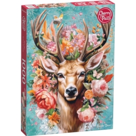 PUZZLE 1000 FLOWER DEER