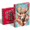 PUZZLE 1000 FLOWER DEER
