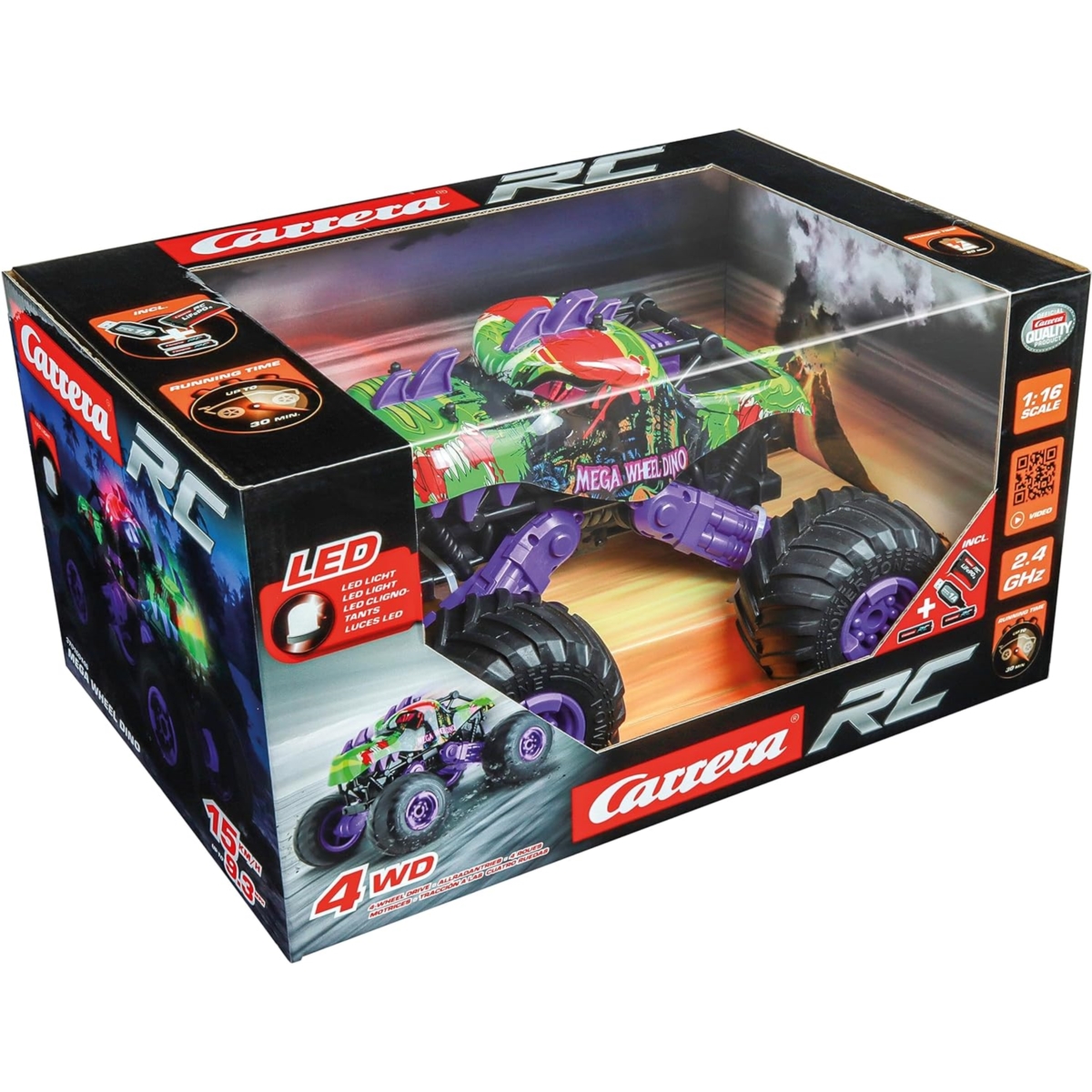 CARRERA RC Mega Wheel Dino 2,4GHz 370160146