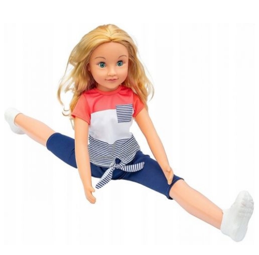 LALKA JULKA CHODZĄCA ZA RĘKE