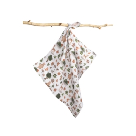 SENSILO PIELUSZKI MUSLINOWE LAS NA BIELI