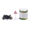 SIKU 1601 ZESTAW MOTOCYKL+TAŚMA