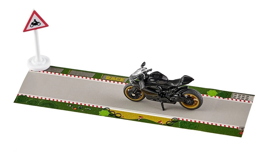 SIKU 1601 ZESTAW MOTOCYKL+TAŚMA
