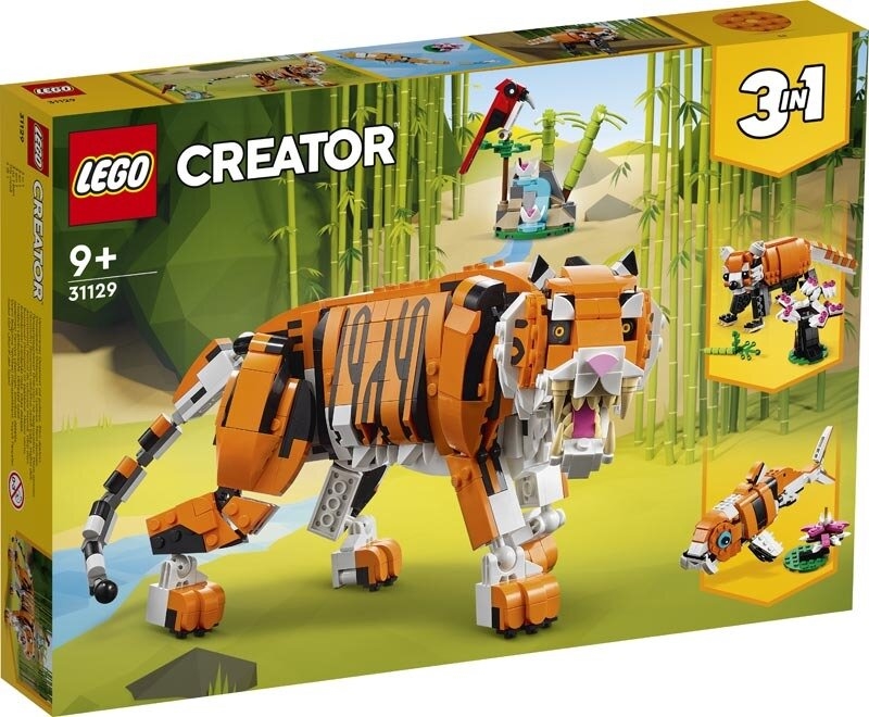 Klocki LEGO CREATOR Majestatyczny Tygrys  P4 31129